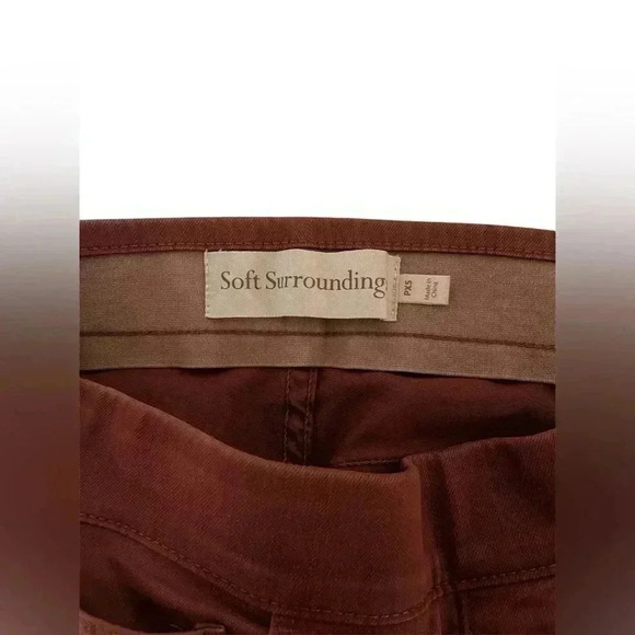 Soft Surroundings Ultimate Denim Pull-on Relaxed Straight Pant Size PXS - Picture 4 of 4